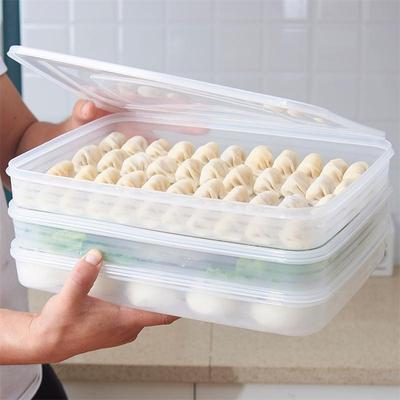 Flat dumpling box